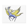Flying Giraffe Postcard