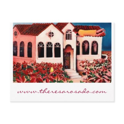 Flying Girl Post Cards by Rosado65