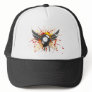Flying Graffiti Record - Music Audio DJ Vinyl Trucker Hat