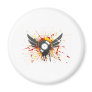 Flying Graffiti Record - Music Audio DJ Vinyl Refrigerator Magnet