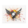 Flying Graffiti Record - Music Audio DJ Vinyl Postcards
