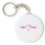 Flying Heart - Emo Alternative Grunge Rock Punk Keychains