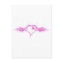 Flying Heart - Emo Alternative Grunge Rock Punk Postcards