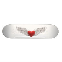 Flying Heart Skate Board Decks