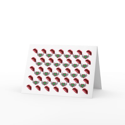 Flying Hearts and Kisses Cards by Suzettas