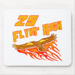 Flying High 25th Birthday Gifts Mousepads
