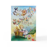 "Flying High" Alice in Wonderland Inspired card