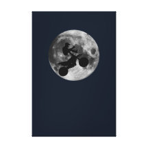 Flying High (motocross) Gallery Wrap Canvas