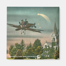 Flying High Over Old Chapel Magnet