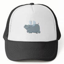 Flying Hippo Mesh Hats