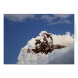 Flying Horsemen Greeting Card