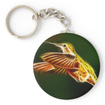 Flying Hummingbird Key Chain