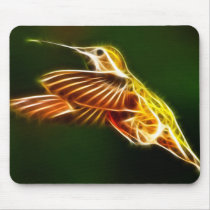 Flying Hummingbird Mouse Pad