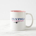 FLYING: IT'S A GIRL THING by Flying Diva Mary Ford Mugs