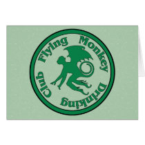Flying Monkey Drinking Club Card