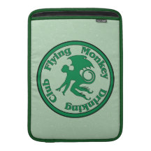 Flying Monkey Drinking Club Sleeves For MacBook Air