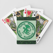 Flying Monkey Drinking Club Playing Cards