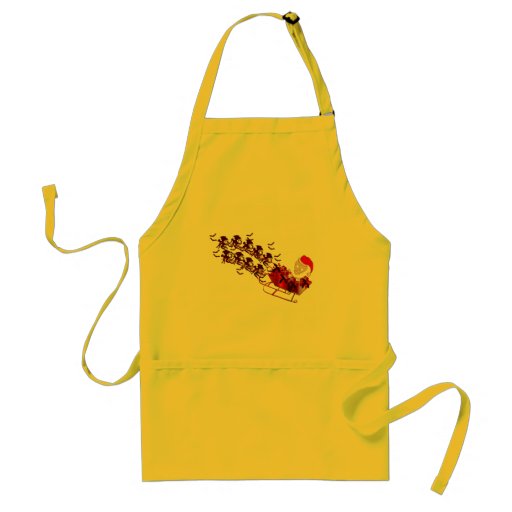 Flying Monkey Santa Aprons