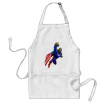 Flying Obama aprons