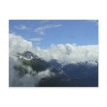 Flying Over the Blackcomb Mountains Post Cards