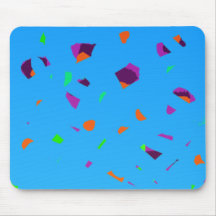 Flying Particles Mouse Mat Mouse Pad