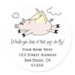 Flying Pig Address Labels