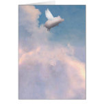 flying pig note cards