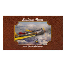 Flying Pig - Plane -The joy ride Business Cards