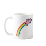Flying Pig Rainbow Coffee Mugs