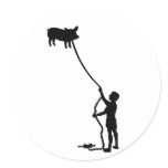 flying pig stickers