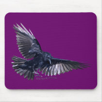 Flying Raven Mousepad