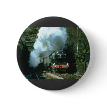 Flying Scotsman caught between tunnels at Barons W Buttons