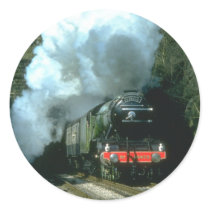 Flying Scotsman caught between tunnels at Barons W Stickers
