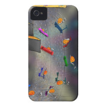 Flying Snails iPhone 4 Cover