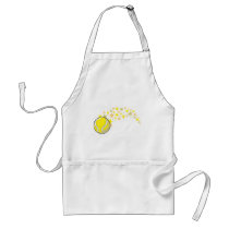 Flying Tennis Ball with Stars Apron