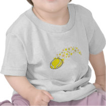 Flying Tennis Ball with Stars Shirt
