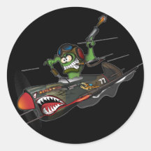 Flying Tiger Sticker