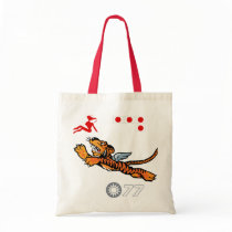 Flying Tigers WWII Nose Art Bag