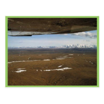 Flying to Barter Island Postcard