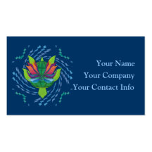 Flying Turtle Business Card Template