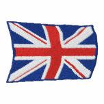 Flying Union Jack Embroidered Men Tracksuit Jacket embroidered shirts