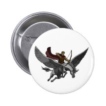 Flying Warrior Button