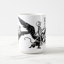 Flying Winged Mokeys great wizard of Oz Tin Man Mug