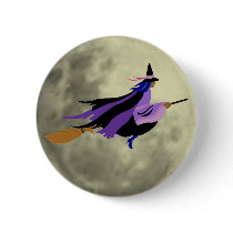 Flying Witch Button