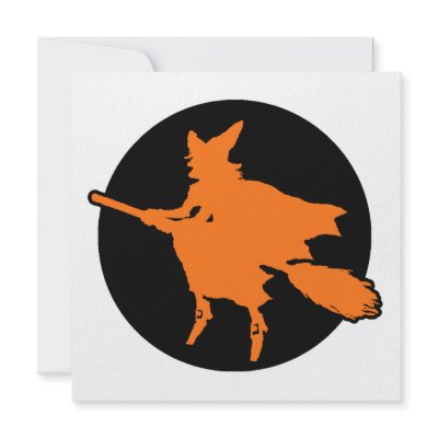 Flying Witch Custom Invites by magarmor