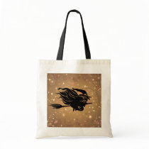 Flying Witch Silhouette Bag