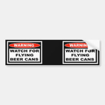 FlyingBeerCans, FlyingBeerCans Bumper Stickers