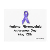 FM Awareness Day postcard