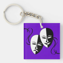 FMS Comedy & Tragedy Acrylic Keychains