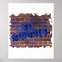 fo shizzle graffiti  design posters